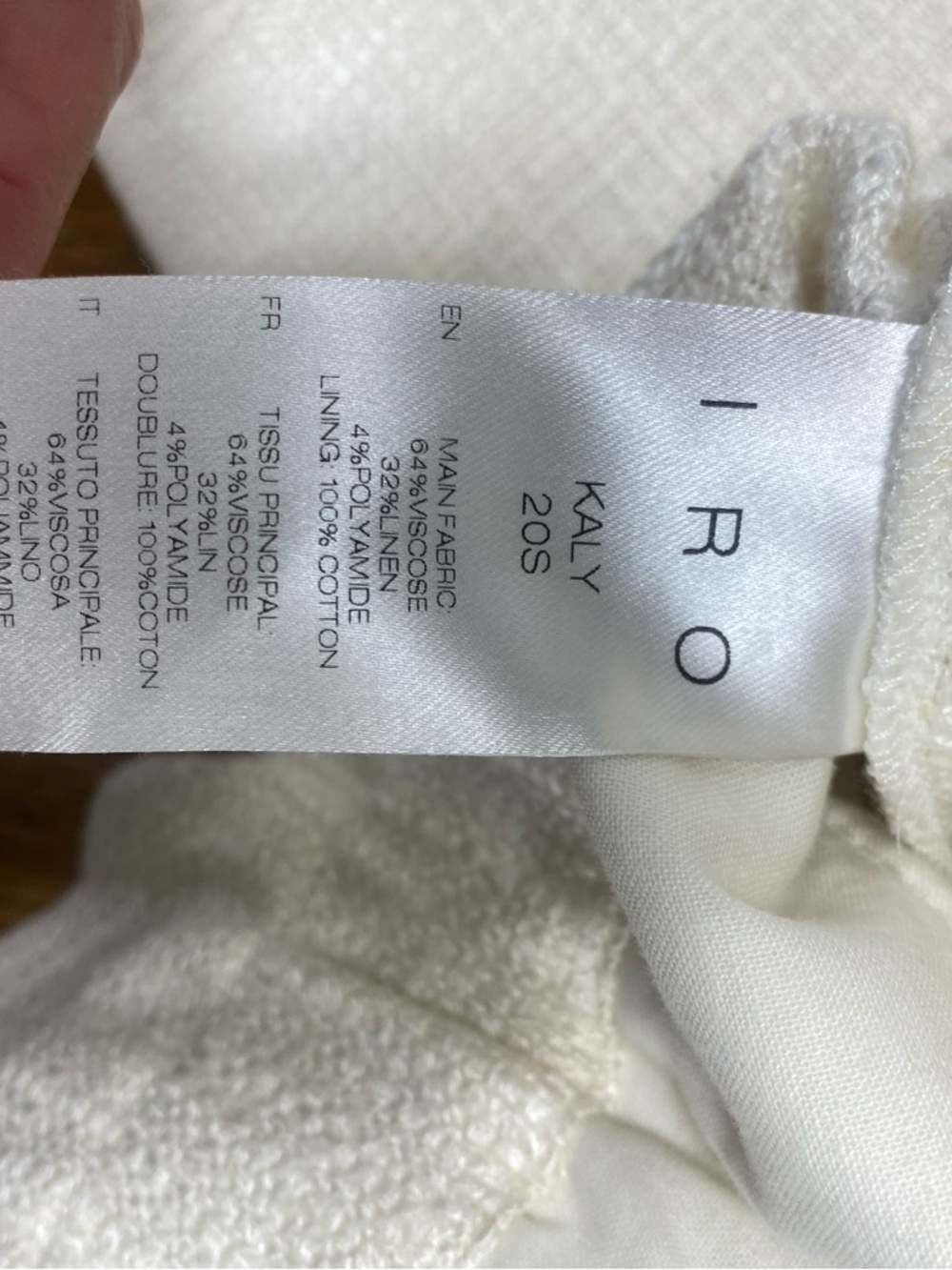 IRO Kaly Pants - White - Picture 10 of 10